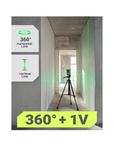 Nivel Láser Verde Autonivelante LASGOO LG-RS5 360 2