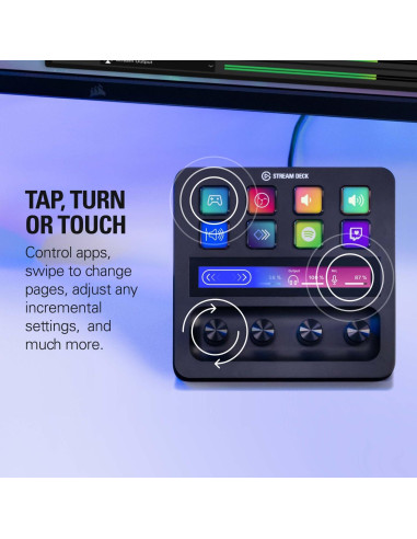 Mezclador de Audio Elgato Stream Deck + XLR USB 2.0