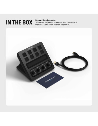 Mezclador de Audio Elgato Stream Deck + XLR USB 2.0