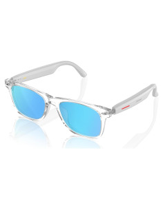 Gafas Inteligentes Emerhome Bluetooth UV Control Táctil Azul