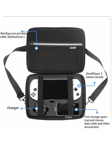 Funda Dura EVA Voikoli para OnexPlayer 2 8.4" Negra