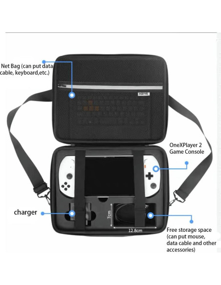 Funda Dura EVA Voikoli para OnexPlayer 2 8.4" Negra