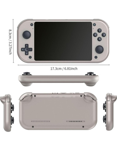 Consola de Juegos Portátil SAMIQU M17 - Pantalla IPS 10.9 cm