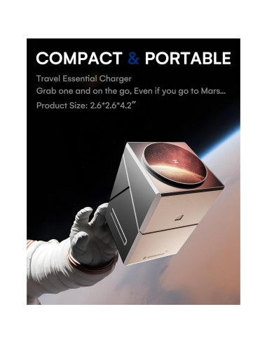 Estación de Carga 3 en 1 ZEEHOO para iPhone y Samsung, 15W