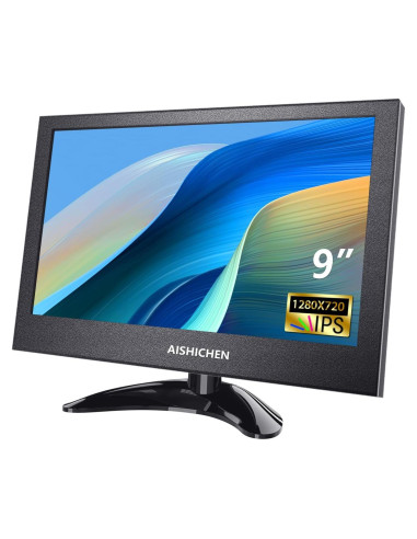 Monitor de Seguridad 9" AISHICHEN HDMI 1280x720 IPS