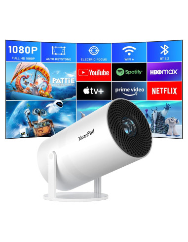Proyector XuanPad Full HD 1080P WiFi Bluetooth 6
