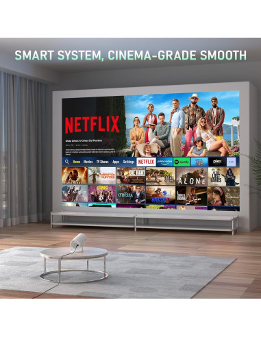 Proyector XuanPad Full HD 1080P WiFi Bluetooth 6