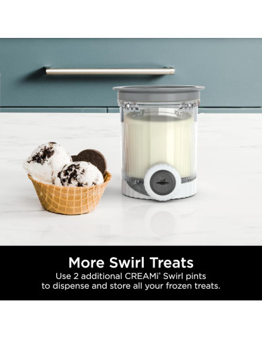 Tarros y Tapas Ninja Swirl CREAMi - 2 Paquete 473ml