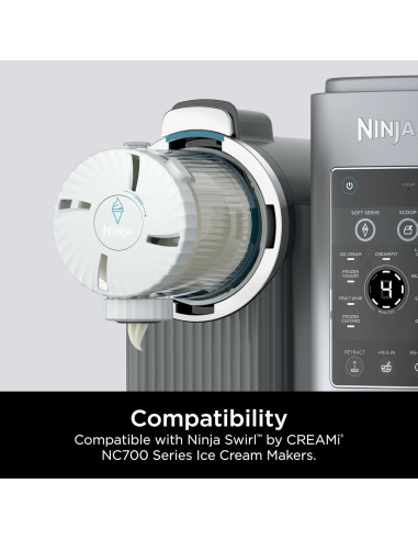 Tarros y Tapas Ninja Swirl CREAMi - 2 Paquete 473ml