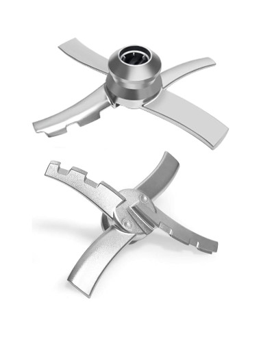 Cuchilla de Repuesto Ninja Creami Acero Inoxidable Plata