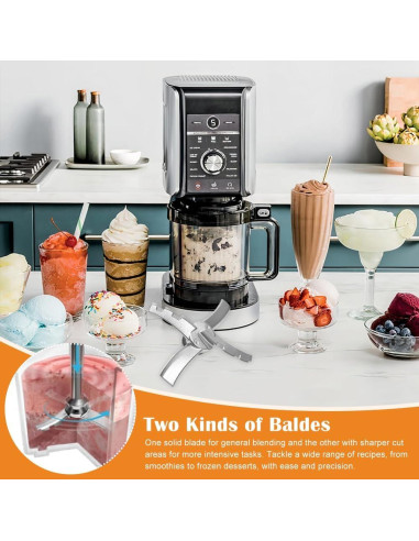 Cuchilla de Repuesto Ninja Creami Acero Inoxidable Plata