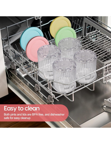 Recipientes para Helados Creami Deluxe 24 oz 4 Pack Ninja