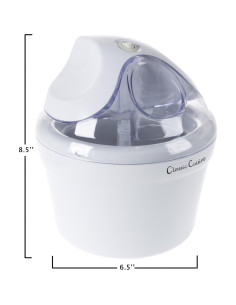 Máquina de Helados Classic Cuisine 0.95L Automática Blanca 2