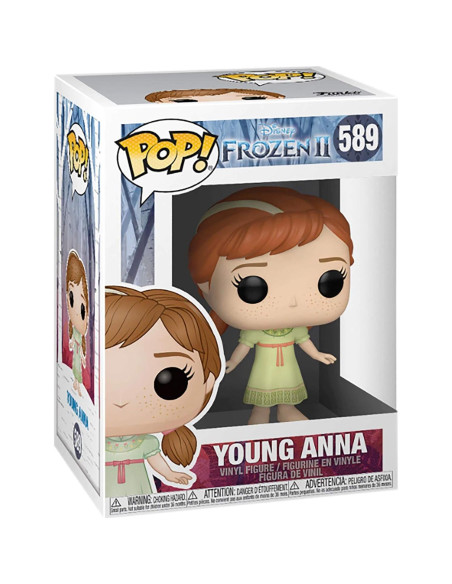 Funko Pop! Disney Frozen 2 Joven Anna 9.5 cm Coleccionable Funko Pop! Disney Frozen 2 Joven Anna 9.5 cm Coleccionable