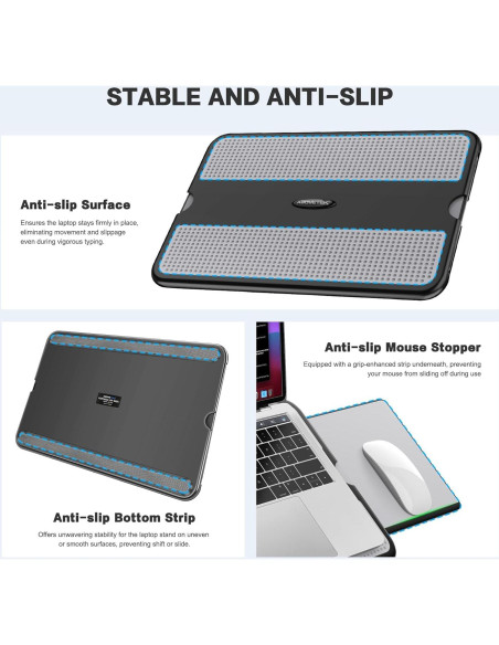 Escritorio Portátil AboveTEK LD-165G con Bandeja para Mouse