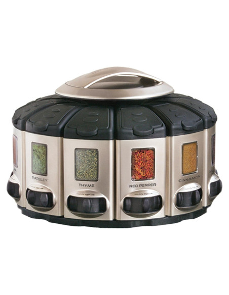 Carrusel Auto-Medidor KitchenArt 57010 para Especias 12 Frascos