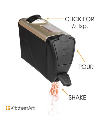 Carrusel Auto-Medidor KitchenArt 57010 para Especias 12 Frascos