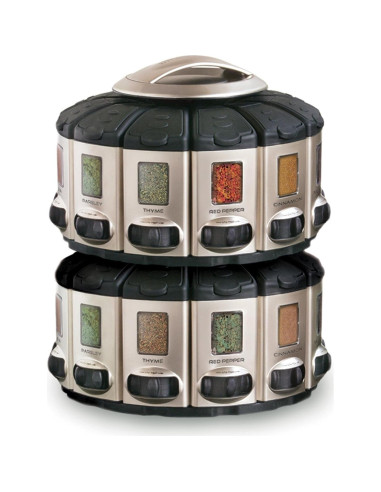 Carrusel Auto-Medidor KitchenArt 57010 para Especias 12 Frascos