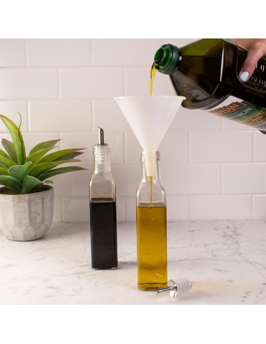 Embudo de Plástico Hutzler 236.6 ml Natural Resistente