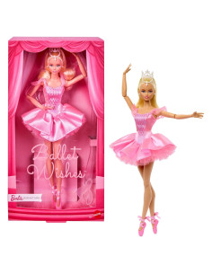 Muñeca Barbie Ballet Wishes Mattel 30.99 cm Rosa Coleccionable