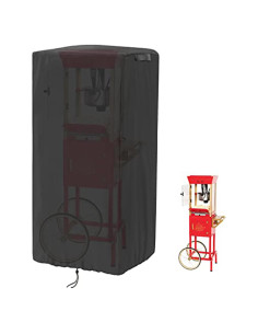 Cubierta Impermeable Rilime para Carrito de Palomitas 63,5x45,7x132cm