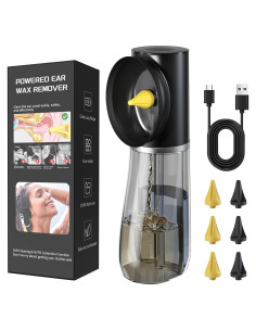 Removedor de Cera de Oído Dly con Tanque Doble y 6 Boquillas