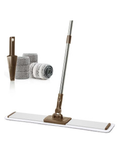 Trapeador de Microfibra CQT 60,96 cm con Mango de Acero