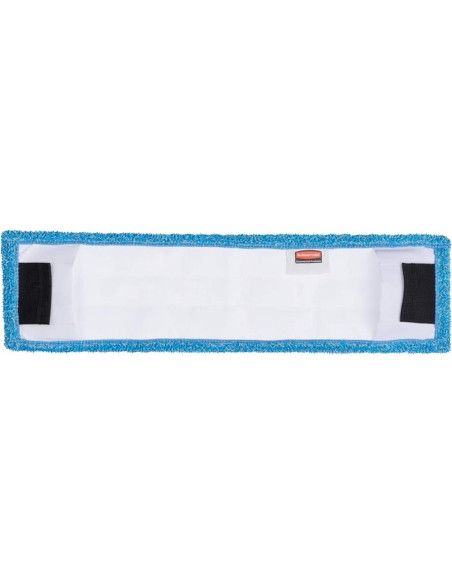 Fregona plana adaptable Rubbermaid 45,72 cm microfibra azul