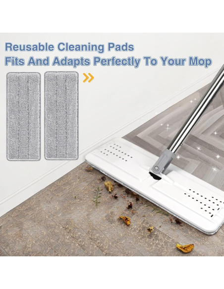 Paños de Reemplazo Microfibra Zeekech para Mopa 33x12.5cm Paños de Reemplazo Microfibra Zeekech para Mopa 33x12.5cm