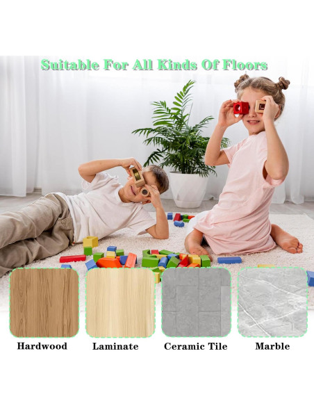 10 Almohadillas de Mopa Planas Microfibra Tolare 32x12 cm