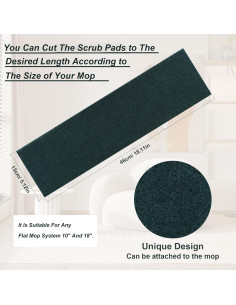 Paquete de 8 paños de fregado reutilizables GreeSuit 45 cm 2