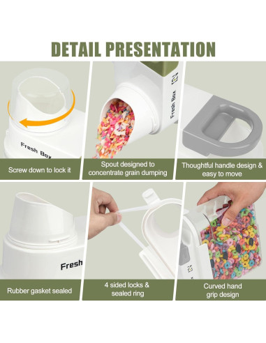 Contenedor de Almacenamiento de Alimentos 2Pack Cnbnd 2.5L