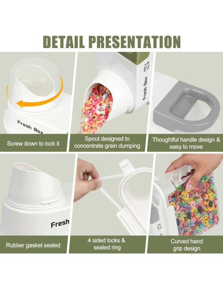 Contenedor de Almacenamiento de Alimentos 2Pack Cnbnd 2.5L