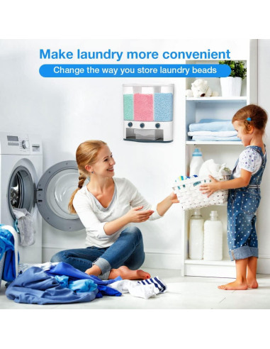 Contenedor de Almacenamiento de Alimentos Secos Conworld 3 Rejillas