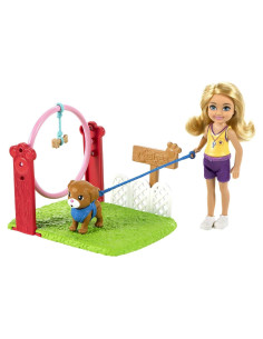 Muñeca Barbie Chelsea Entrenadora de Perros con Accesorios