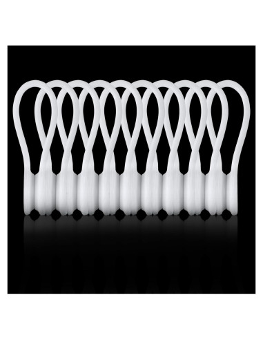 Cintas Magnéticas para Cables Kanemc 10 Piezas Silicona