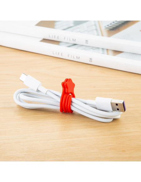 Correas Magnéticas de Silicona Fironst 19 cm 14 Piezas Multicolor