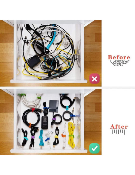 Correas Magnéticas de Silicona Fironst 19 cm 14 Piezas Multicolor