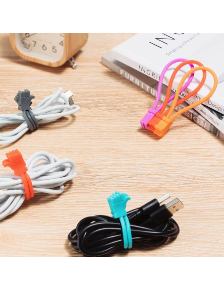 Correas Magnéticas Reutilizables HIGGAT para Organizar Cables Correas Magnéticas Reutilizables HIGGAT para Organizar Cables