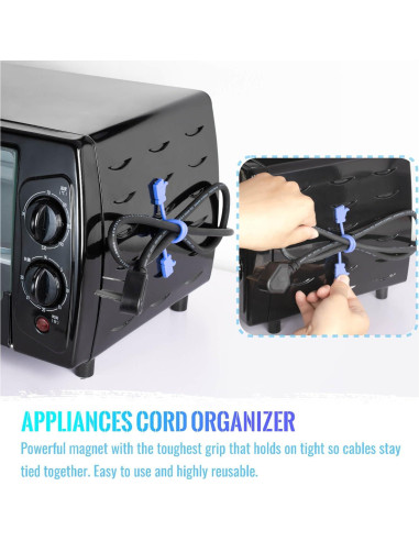 Correas Magnéticas Reutilizables HIGGAT para Organizar Cables