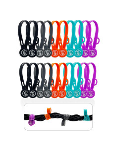 Organizadores de Cables Magnéticos SUNFICON 20 Piezas Multicolor
