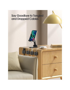 Organizador de Cables Magnético Kosprie - 8 Piezas + 20 Bridas 2