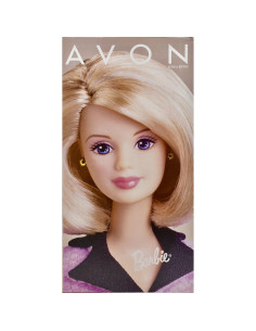 Muñeca Barbie Exclusiva Avon con Soporte - Mattel 2