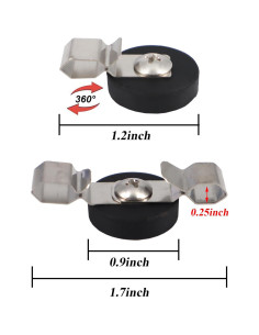 Soportes de Cable Magnéticos COKOLATIA 6 PCS Antirayaduras 2