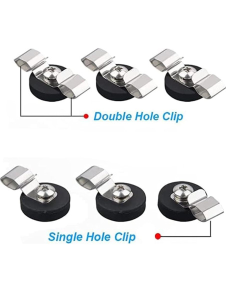 Soportes de Cable Magnéticos COKOLATIA 6 PCS Antirayaduras