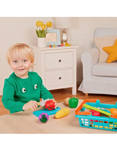 Juego de Comida de Juguete Battat 37 Pcs para Niños 3+