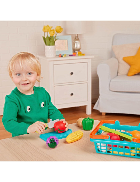 Juego de Comida de Juguete Battat 37 Pcs para Niños 3+