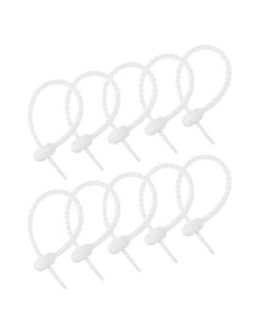 Bridas de Silicona Reutilizables MECCANIXITY 20 Piezas 18 cm