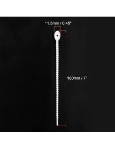 Bridas de Silicona Reutilizables MECCANIXITY 20 Piezas 18 cm 2