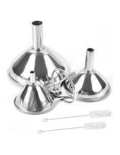 Embudo de Acero Inoxidable YIKANGHENG 3 Piezas Cocina